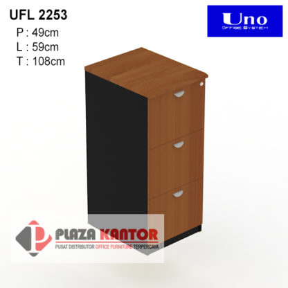 Filing Cabinet Uno Platinum UFL 2253