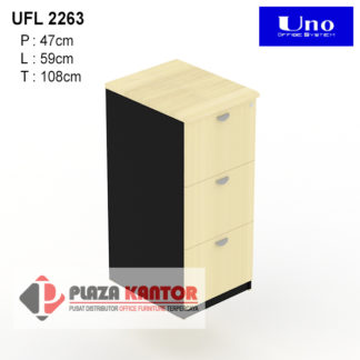 Filing Cabinet Uno Platinum UFL 2263
