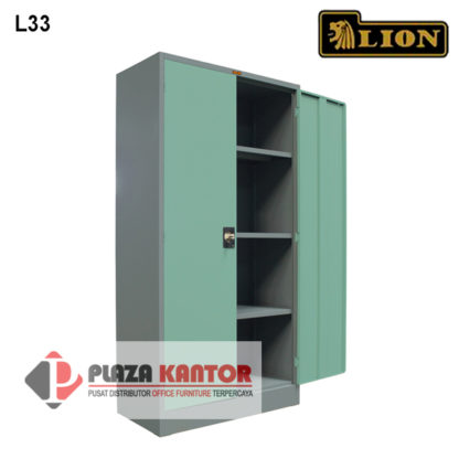 Lion Cupboard Kantor Lemari Arsip L33 dalam
