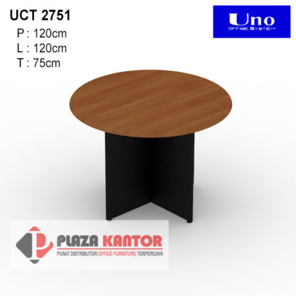 Meja Kantor Bundar Uno Platinum UCT 2751